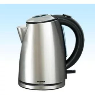 Orava VK-3712 elektromos vízforraló, 1600 W, 1,2 l, automatikus kikapcsolás, ezüst színű
