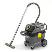 Karcher NT 30/1 Tact többcélú ipari porszívó, 1380 W, 30 l, 69 dB, 74 l/s, PES szűrő, fém kerekek, 30 l, 69 dB, 74 l/s, PES szűrő, fém keréktárcsák
