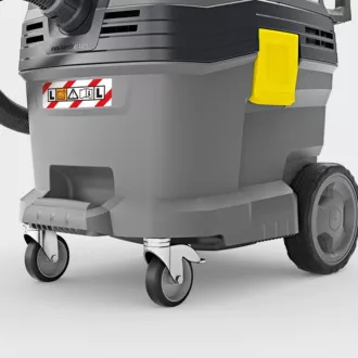 Karcher NT 30/1 Tact többcélú ipari porszívó, 1380 W, 30 l, 69 dB, 74 l/s, PES szűrő, fém kerekek, 30 l, 69 dB, 74 l/s, PES szűrő, fém keréktárcsák