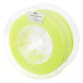 Spectrum 3D Filament, Prémium PLA, 1,75mm, 1000g, 80017, fluoreszkáló sárga