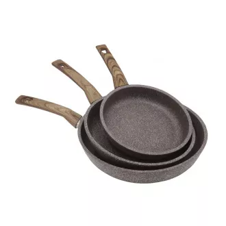 Steuber alumínium serpenyő STONEWOOD, átmérő 20 cm