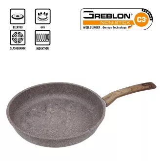 Steuber alumínium serpenyő STONEWOOD, átmérő 28 cm