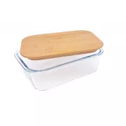 Steuber Üvegedény bambuszfedéllel 370 ml