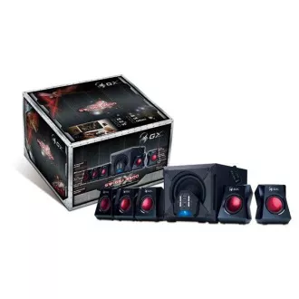 GENIUS repro GX GAMING SW-G5.1 3500 / 5.1 / 80W / fekete, DO