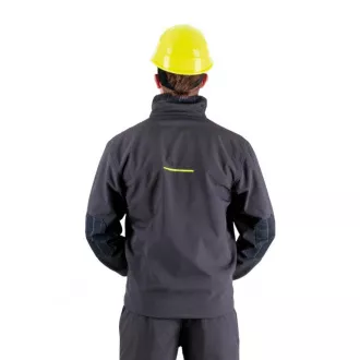 OLZA softshell kabát szürke L