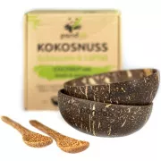 Pandoo kókuszos tál és kanál készlet 2db
