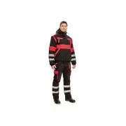 MAX WINTER RFLX kabát fekete/piros 48