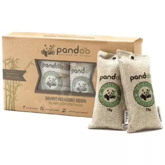 Pandoo Természetes bambusz légtisztító aktív szénnel 4x 75 g