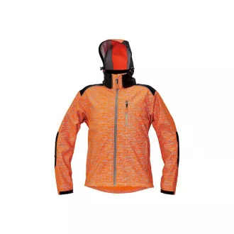 KNOXFIELD nyomott softshell narancssárga XS KNOXFIELD nyomott softshell narancssárga XS