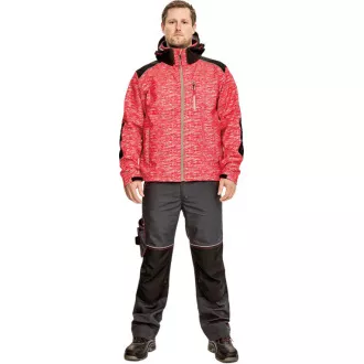 KNOXFIELD nyomott softshell narancssárga XL