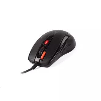 A4tech X-710BK, OSCAR játék egér, 2000 DPI, fekete, USB