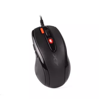 A4tech X-710BK, OSCAR játék egér, 2000 DPI, fekete, USB