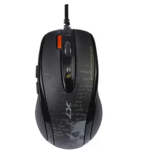 A4tech F5, V-Track játék egér, akár 3000 DPI, 160 kB memória, 7 gomb, USB, fekete A4tech F5, V-Track játék egér, akár 3000 DPI, 160 kB memória, 7 gomb, USB, fekete