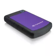 TRANSCEND Külső merevlemez USB 3.1 StoreJet 25H3P, 1TB, lila (ütésálló)