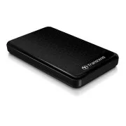 TRANSCEND Külső merevlemez USB 3.1 StoreJet 25A3, 1TB, fekete (ütésálló, 256 bites AES)
