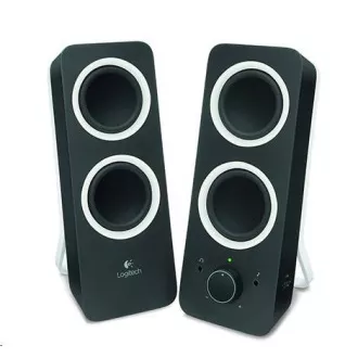 Logitech multimédiás hangszórók 2.0 Z200 Midnight Black