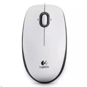Logitech Mouse B100, fehér