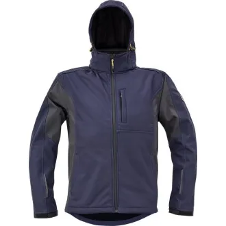 DAYBORO softshell kabát sötétbarna L