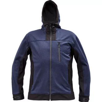HUYER SOFTSHELL kabát szürke XS