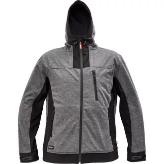HUYER SOFTSHELL kabát oliva L