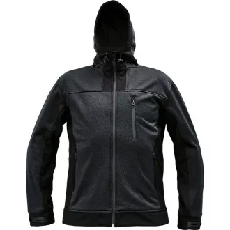 HUYER SOFTSHELL kabát piros M