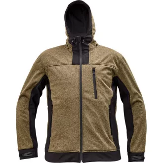 HUYER SOFTSHELL kabát fekete 3XL
