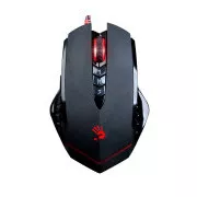 A4tech BLOODY V8 játék egér, akár 3200 DPI, V-Track technológia, 160 KB memória, USB, CORE 2, fém padok