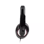 GEMBIRD fejhallgató mikrofonnal MHS-U-001 Gaming, fekete, USB