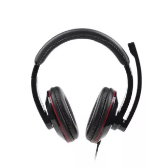 GEMBIRD fejhallgató mikrofonnal MHS-U-001 Gaming, fekete, USB