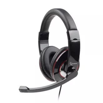 GEMBIRD fejhallgató mikrofonnal MHS-U-001 Gaming, fekete, USB