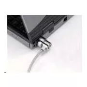 PREMIUMCORD Biztonsági zár NTB 1, 8m Kensington Lock-hez (kulcs, acélkábel)
