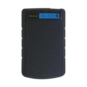 TRANSCEND Külső merevlemez USB 3.0 StoreJet 25H3B, 1TB, kék (ütésálló)