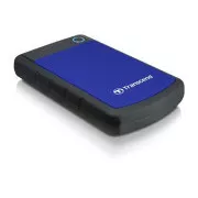 TRANSCEND Külső merevlemez USB 3.0 StoreJet 25H3B, 2TB, kék (ütésálló)