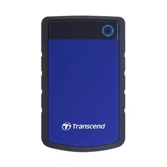 TRANSCEND Külső merevlemez USB 3.0 StoreJet 25H3B, 2TB, kék (ütésálló)