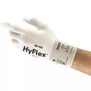 Bevonatos kesztyű ANSELL HYFLEX 48-105, fehér, 8-as méret
