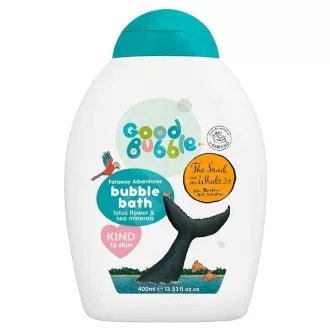 Good Bubble Csiga és a bálna Gyermek fürdőhab lótuszvirág és tengeri ásványok 400ml