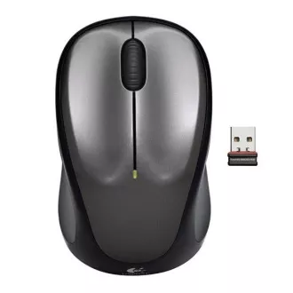 Logitech vezeték nélküli egér M235, kompakt, szürke