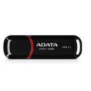 ADATA Flash Disk 64 GB UV150, USB 3.1 Dash Drive (R: 90 / W: 20 MB / s) fekete