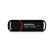 ADATA Flash Disk 128 GB UV150, USB 3.1 Dash Drive (R: 90 / W: 20 MB / s) fekete