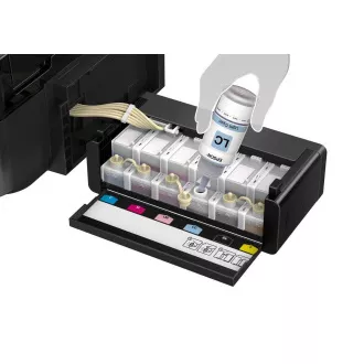 Epson L850 tintasugaras nyomtató , CIS, A4, 38ppm, 6ink, USB, üzemanyagtöltő rendszer, CD / DVD nyomtatás, többfunkciós Epson L850 tintasugaras nyomtató , CIS, A4, 38ppm, 6ink, USB, üzemanyagtöltő rendszer, CD / DVD nyomtatás, többfunkciós