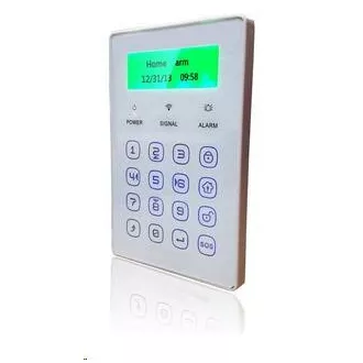 iGET P13 SECURITY Külső vezeték nélküli érintőbillentyűzet, LCD kijelző