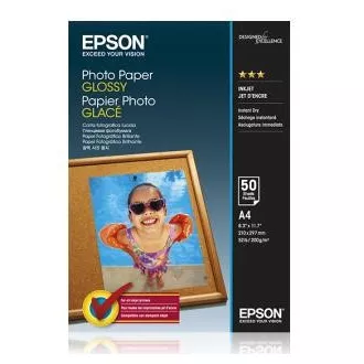 EPSON papír A4 - Fényes fotópapír A4 50 ív 50 lap