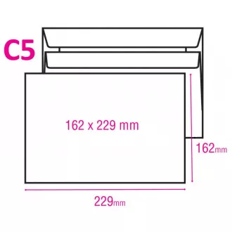 Boríték C5 öntapadós 1000db / kollekció csak a teljes csomag Boríték C5 öntapadós 1000db / kollekció csak a teljes csomag