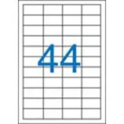 Címkék 48,5x25,4mm 4 sor 44 címke laponként 100 lap Victoria