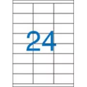 Címkék 70x36mm 3 sorban 24 címke laponként 100 lap Victoria