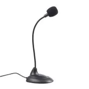 GEMBIRD asztali mikrofon MIC-205, fekete