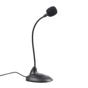 GEMBIRD asztali mikrofon MIC-205, fekete