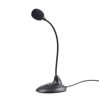 GEMBIRD asztali mikrofon MIC-205, fekete