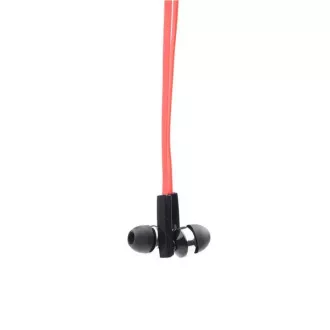 GEMBIRD fejhallgató mikrofonnal MHS-EP-OPO MP3-hoz, lapos kábel, fekete