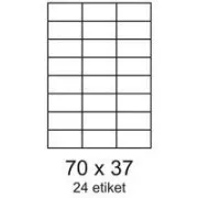 Címkék 70x37mm 24 címke laponként 100 lap Smartline